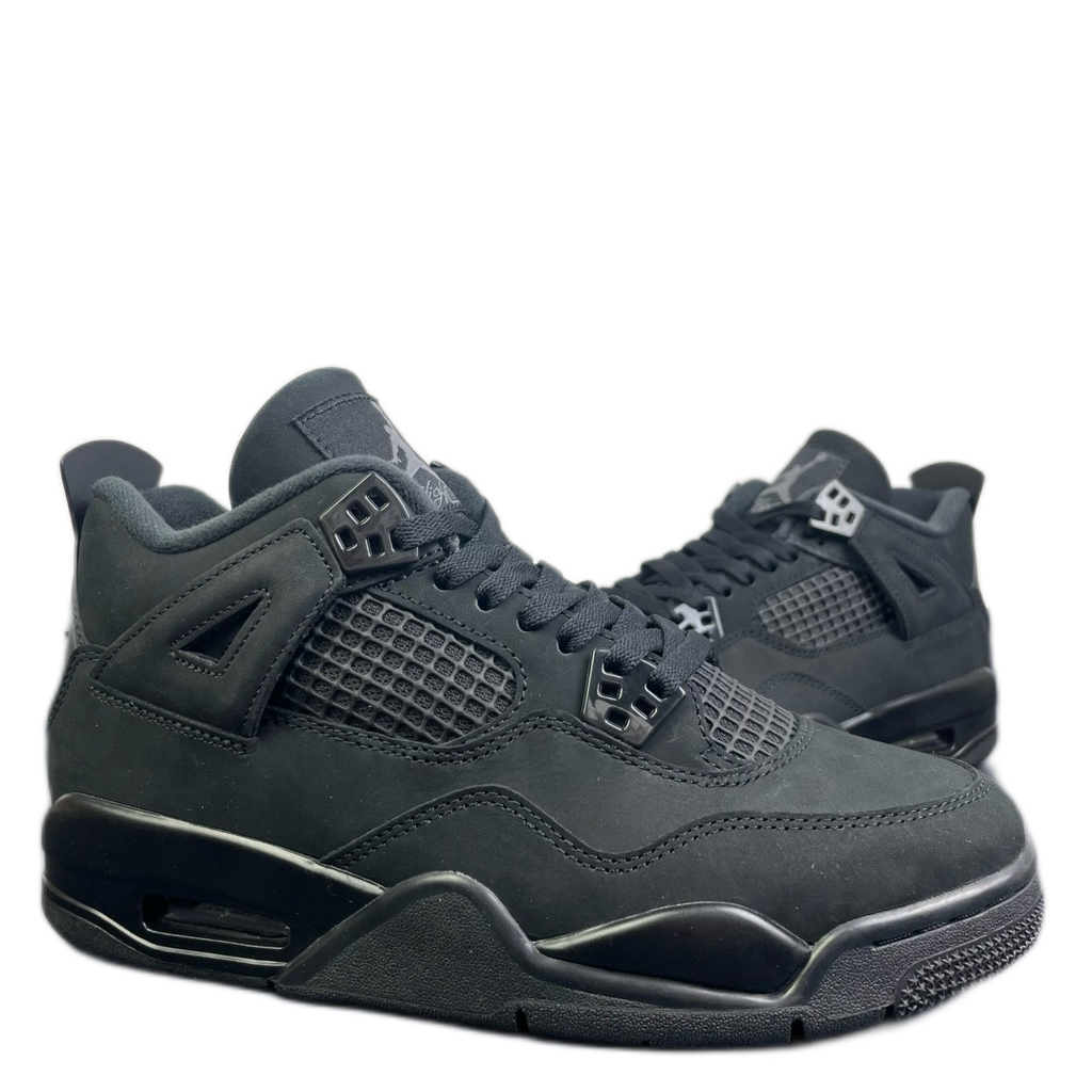 Air Jordan 4 Retro Black Cat 2025 GS Grade School - LabXSupply