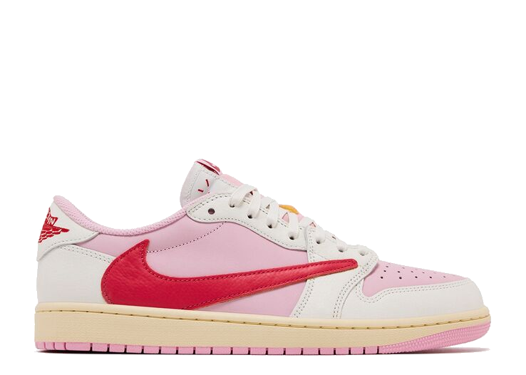 🎟️ RAFFLE ENTRY – Travis Scott AJ1 Low 'Sail Tropical Pink' (IQ7604-101)
