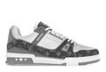 Louis Vuitton Trainer Monogram Denim Grey White