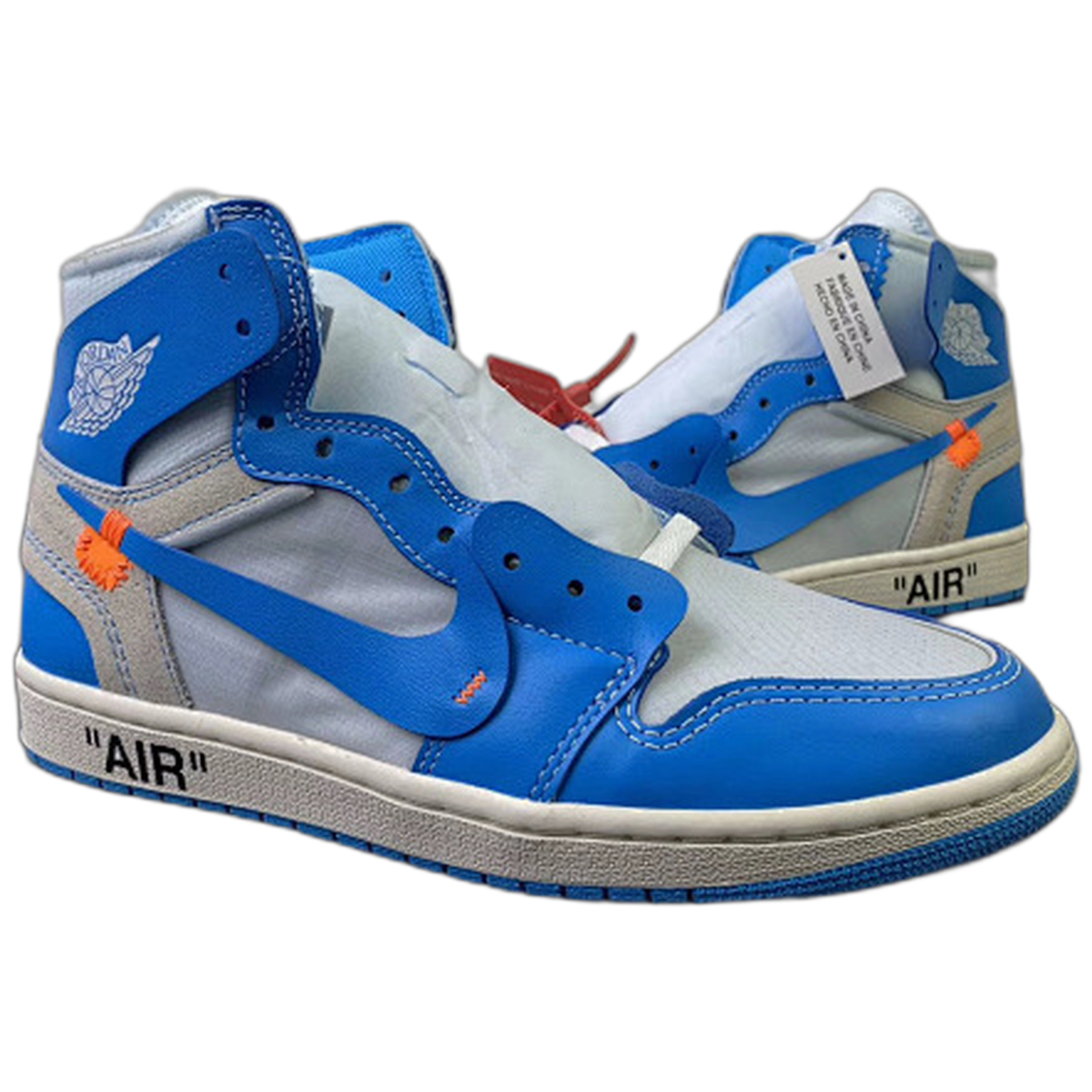 OFF-WHITE x Air Jordan 1 Blue