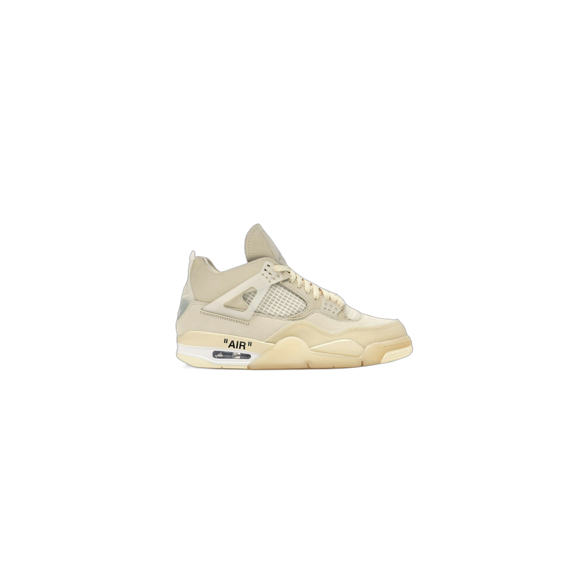 OFF-WHITE x Air Jordan 4 Retro "White Sail"