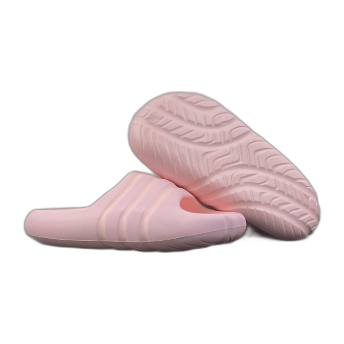 bad bunny adidas stone slide peachy pink