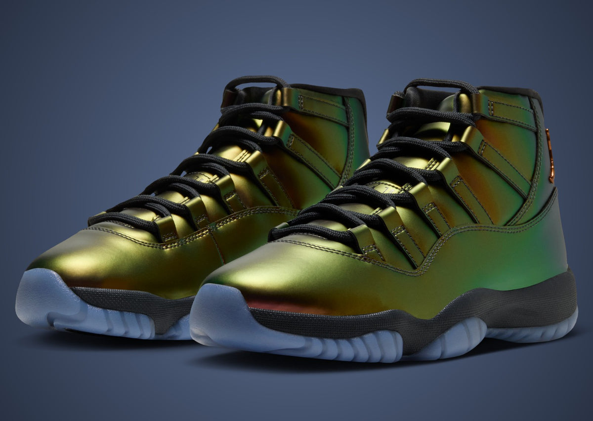 Air Jordan 11 Retro Magic Ball IZ1800-200 official studio photo