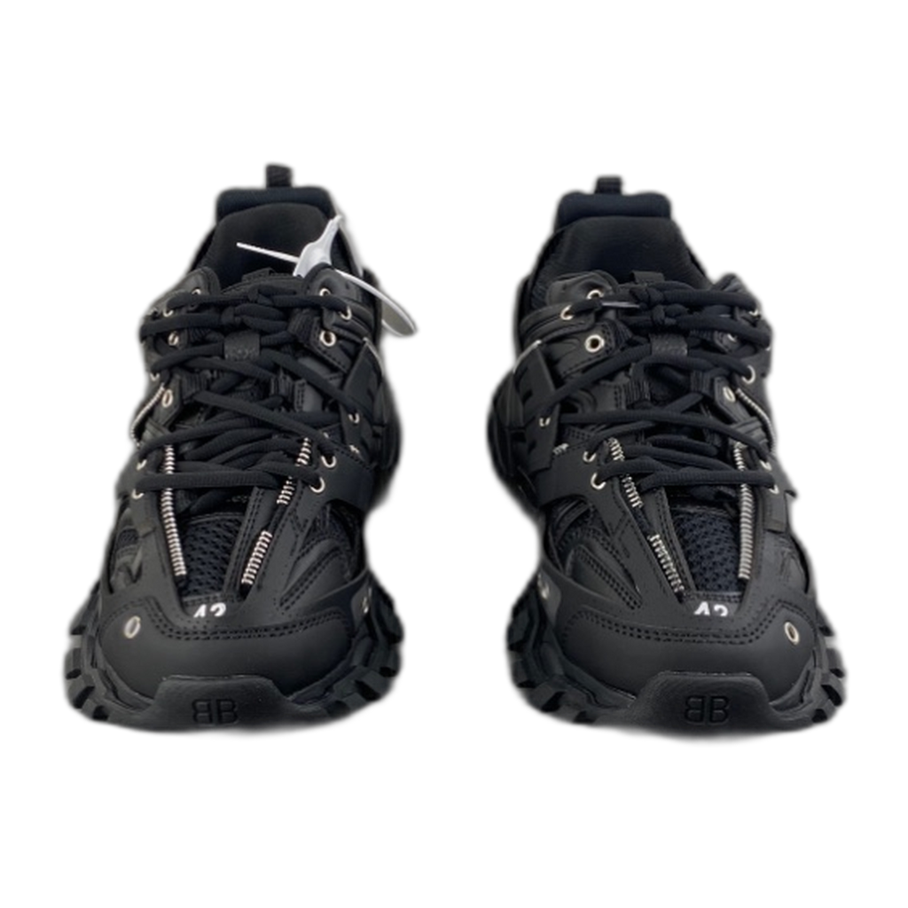 balenciaga track zip sneaker black